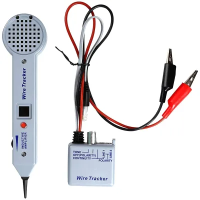 Tone Generator Kit,Wire Tracer Circuit Tester,200EP High Accuracy Cable Toner Detector Finder Tester,Inductive Amplifier