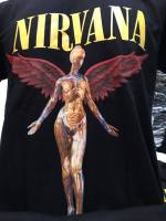 NR135 เสื้อยืดวงร็อค NIRVANA เนวานา เสื้อวง เสื้อยืดเนวานา เสื้อวินเทจ