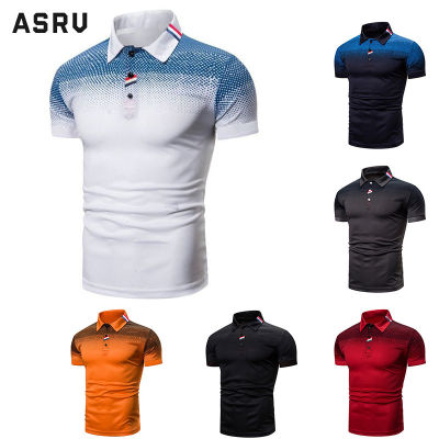 ASRV เสื้อโปโลผู้ชาย Polo เสื้อคอปกผูชาย เสื้อกีฬาคอปก เสื้อยืดคอปก ชุดทำงานเสื้อยืดแขนสั้นสำหรับบุรุษเสื้อโปโลของผู้ชายแฟชั่นใหม่