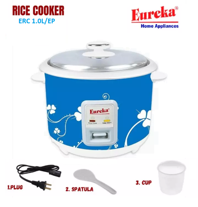 Rice Cooker 1.0L BLUE (ERC1.0L) EUREKA Lazada PH