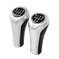 【cw】 Silver 5/6 Speed Car Gear Shift Knob For BMW for E46 E53 E60 E61 E63 E65 E81 E82 E83 E87 E90 E91 E92 1356 Series X1 X3 X5 1