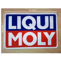 (คมชัด งานแท้ ไม่ยับ) liqui moly สติ๊กเกอร์ อย่างดี