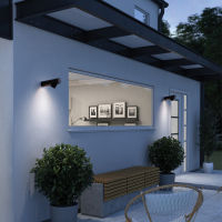 JMZM Nordic Simple LED Wall Lamp Indoor Black White Wall Light For Living room Aisle Bedroom Bar Ho Outdoor Courtyard Lamp