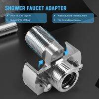 Adjusting the Angle of Intake Pipe Copper Shower Head Angled Curved Foot Eccentric Screw Corner Faucet Accessor