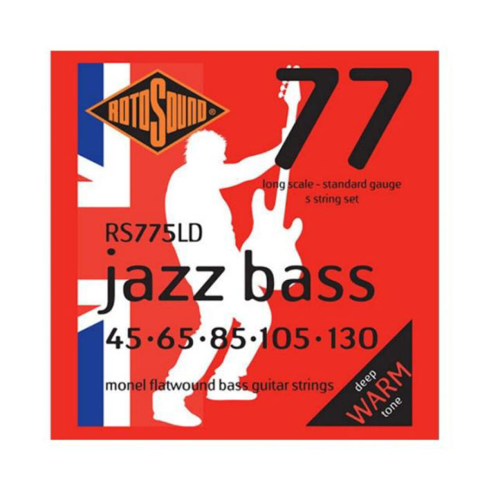 สายกีตาร์เบส Roto Sound Jazz Bass RS775LD