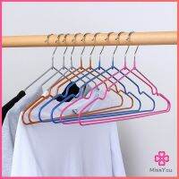 Missyou ไม้แขวนเสื้อ ไม้แขวนหุ้มซีลีโคนกันลื่น ราคา 1 ชิ้น Non-slip hanger for 1pcs มีสินค้าพร้อมส่ง