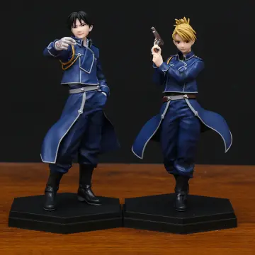 PVC Pop Up Parade Figura, Fullmetal Alchemist, Roy Mustang, Riza