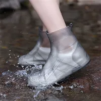 ❃ที่หุ้มรองเท้า TPE กันน้ำกันลื่นสำหรับผู้ชายและผู้หญิงรองเท้าบูทยาวๆและ รองเท้าบูทกันน้ำ รองเท้ากันน้ำ ถุงเท้ากันน้ำ
