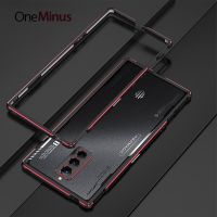 BNVBNCVBNXFBDRFH ผิวหรูสำหรับ ZTE Nubia Red Magic 8 Pro เคส8Pro Plus อะลูมินัมอัลลอยกรอบกันชนโลหะฝาครอบป้องกันเพรียวบาง + อุปกรณ์ป้องกันเลนส์