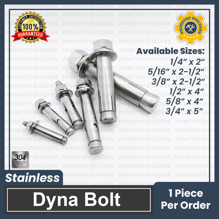 STAINLESS Dyna bolt / Dyna Anchor Bolt / Expansion Bolt / Concrete