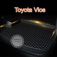 Factory Outlet สำหรับ Toyota Vios Trunk Mats Antiskid Car Cargo Mats PU Leather