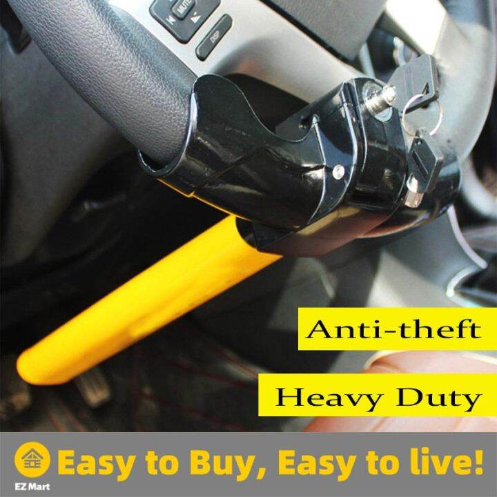 【Fast Shipping】 【with key】 Anti Theft Steering Wheel Lock Car Steering