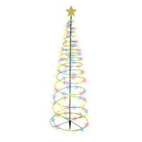 Solar Metal LED Christmas Tree Decoration String Lights Holiday Ornament Outdoor Courtyard Decoration