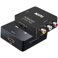 [Universal support] HDMI แปลงเป็น RCA ตัวแปลงเอวี /Cvsb/r กล่องวิดีโอ HDMI2AV ตัวแปลง AV 1080P สำหรับแล็ปท็อปพีซีซีอาร์ทีทีวีตั้ง NTSC PAL สนับสนุนด้านบน