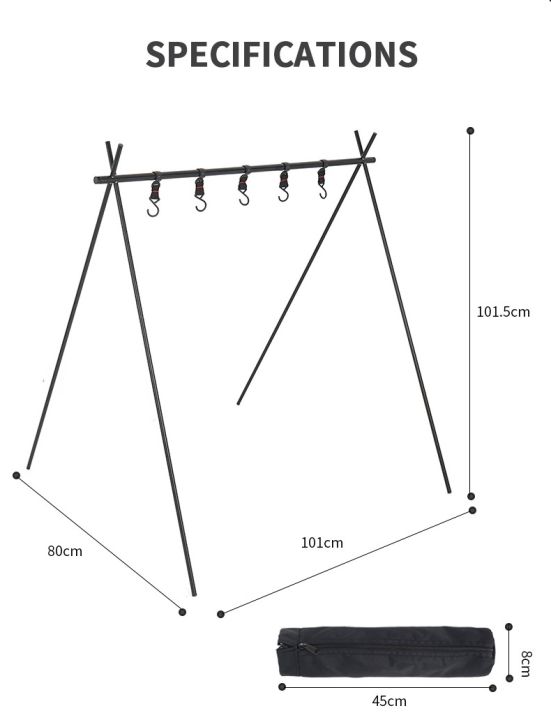 lehome-ที่แขวนอุปกรณ์แคมป์ปิ้ง-วัสดุอลูมิเนียมอัลลอย-ขนาด80x101x101cm-รับน้ำหนัก12-kg-so-01-00096