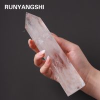 Big wand Natural Crystal Clear Quartz Transparency Quartz Point Healing Stone Hexagonal Prisms Obelisk Wand Stone Home Decor