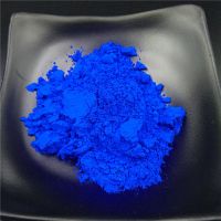 50g/lot NEON Sapphire Blue Bright Fluorescent Powder For Nail Polish Painting Printing Dye Acrylic Resin Fluorescence Pigment