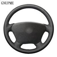 Black DIY Artificial Leather Car Steering Wheel Cover for Mercedes Benz W163 M-Class ML230 270 320 350 430 500 1997