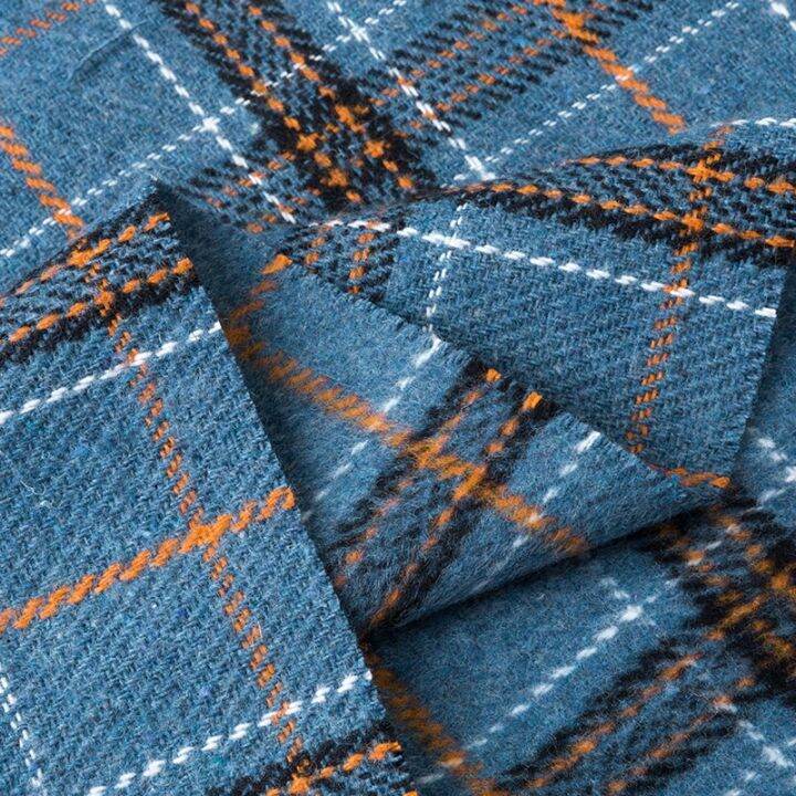 width-150cm-soft-wool-polyester-blend-tartan-plaid-fabric-woollen-dress-trousers-outerwear-material-by-the-half-metre