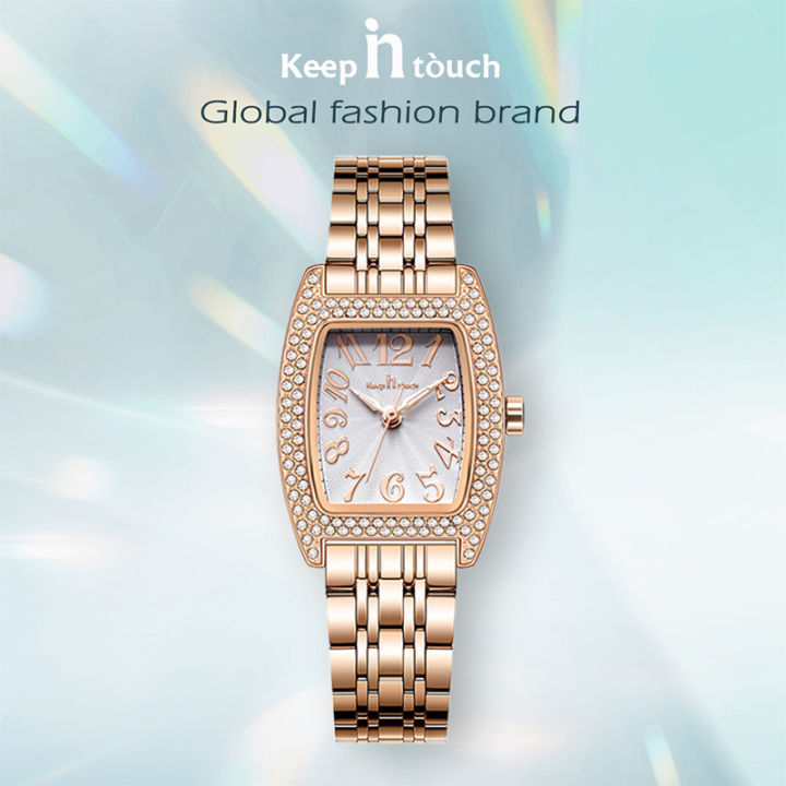 keep-in-touch-นาฬิกา-ผู้หญิง-new-ของแท้-ลำลอง-แฟชั่น-สุดน่ารัก-สร้างสรรค์-ของขวัญ-ผู้ใหญ่-สายหนัง-229