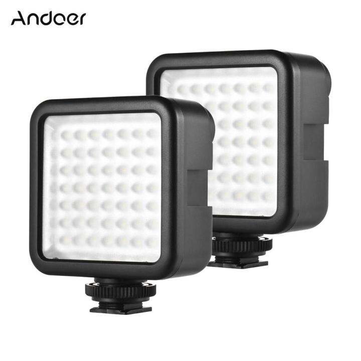 Andoer W49 Mini Khóa Liên Động Máy Ảnh Đèn LED Bảng Thay Đổi Độ ...