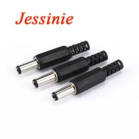 10pcs 5Pair DC Power Connector Pin 2.1x5.5mm Female Plug Jack + Male Plug Jack Socket Adapter Terminal DC 022B