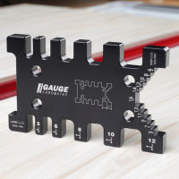 Miter Gauge Fence System Woodworking Tools Push Block with Angle Plate Ruler for Table Saw, Band Saw, Router Table, Jointers