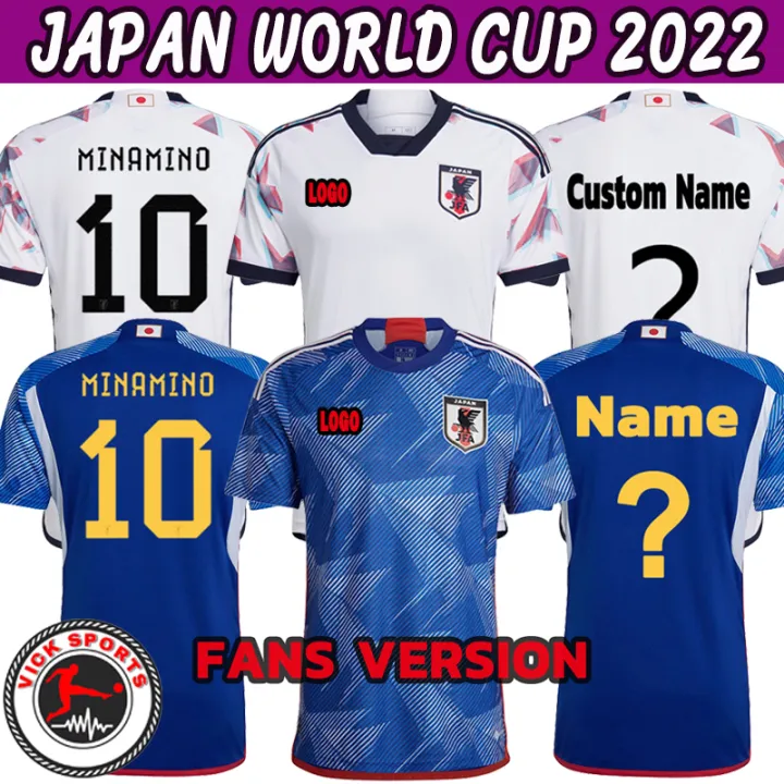 Japan Jersey 2022 World Cup Home Away Football Jersey Custom Name 22 23