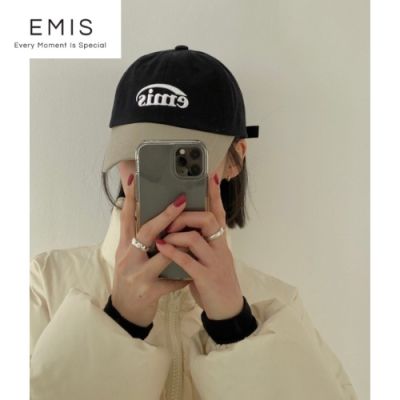 [EMIS] ใหม่ หมวกแก๊ป โลโก้ MIX BALL สีดํา และสีเบจ 69