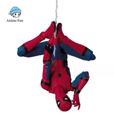 ANIME FAN ของขวัญคอลเลกชัน รูปปั้น ตุ๊กตารูป เปลี่ยนใบหน้า ทอมฮอลแลนด์ สไปเดอร์แมนกลับบ้าน ของเล่นโมเดลสไปเดอร์แมน ภาพยนตร์เวนเจอร์ส รูปการกระทำ Spiderman