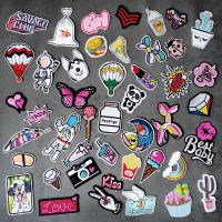 Sushi Dog Iron On Patches Embroidery Badge Applique Clothes Ironing Clothing Sewing Supplies Decorative Badges Sew On patch Hand Haberdashery