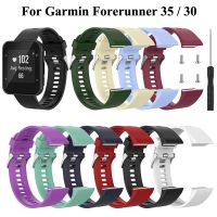 [ร้อน] สายรัดเล่นกีฬาซิลิโคนสำหรับ Garmin Forerunner 35/30สายรัดข้อมือสายนาฬิกาสมาร์ทอ่อนสำหรับ Forerunner 30 35อุปกรณ์เสริม