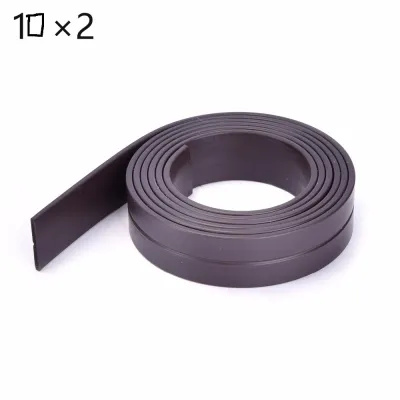 10x2mm 3meters rubber soft magnetic screen window advertising rubber magnetic stripe a bar magnet stripe 10x2 mm