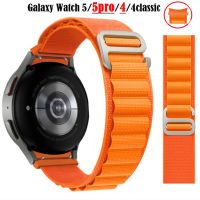 Nylon Alpine Loop For Samsung Galaxy Watch 5 Pro/4 44mm 40mm 45mm band sport G-hook bracelet Watch4-4 Classic 42mm 46mm Strap Straps