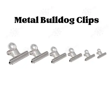  Coideal Black Small Bull Clips - 30 Pack Mini Metal