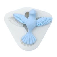 Cake Tool 1 pc Dove Pigeon Bird Of Peace Silicone Mold Sugarcraft Chocolate Fondant Tool Sugarcraft Mould Bread Cake  Cookie Accessories