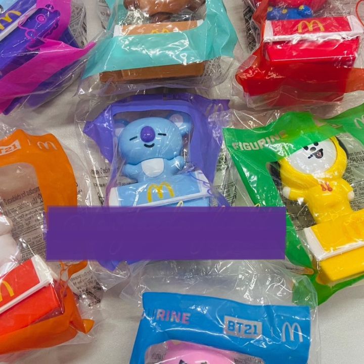 [ONHAND] BTS BT21 X Mcdonalds Mcdo Figurine Figure Toy Lazada PH