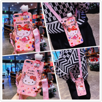 เคส Reno8 OPPO 5G Reno8 Pro 5G Reno8 T Reno8 T 5G Reno8 Z 5G สำหรับเด็กผู้หญิงเคสโทรศัพท์3D การ์ตูน Hello Kitty ป้องกันการขาตั้งสายคล้องมือกรอบหลังซิลิโคนนิ่มเต็มตัว