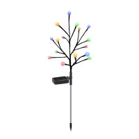 Glowing Plant Solar Light Light Control Dark Glow Automatic Switch Sun Charging Holiday Decoration Lights Gift Floor Lamp THB524