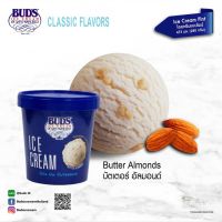 BUDS Ice Cream Butter Almonds 473 ml (280g) **ราคาสินค้ารวมค่าจัดส่ง**