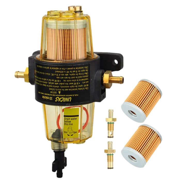 3pcs Uf 10k Fuel Filter Fuel Water Separator Assembly Fuel Filter