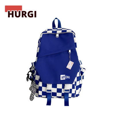 Trend Womens Waterproof Backpack Nylon Simple School Bag for Teenage Large Capacity Travel Laptop Bag 2022 New Girls Back Pack