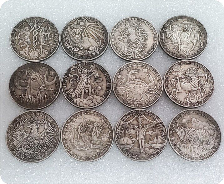 ชุดเหรียญสะสมสิบสองกลุ่มดาวนักษัตรที่ท้าทายเหรียญสร้างสรรค์