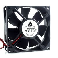 AFB0812HH 8CM 80MM 80x80x25MM 8025 DC 12V 0.30A 2P OR 3P Server Inverter Cooling fan for Delta