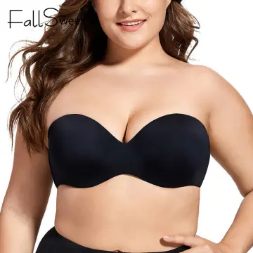 Plus Size 36-44BC Women High Quality Front Buckle Push Up Bra No Steel  Rings Comfortable Breathable Underwear
