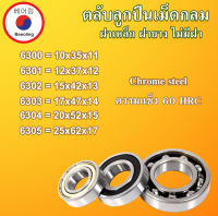 6300 6301 6302 6303 6304 6305 ตลับลูกปืนเม็ดกลม ฝาเหล็ก ฝายาง ไม่มีฝา OPEN ( BALL BEARINGS ) โดย Beeoling shop