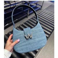 Diamond Underarm alexander r wangˉ Bag for Women 2023 New niche design High quality versatile one shoulder handbag