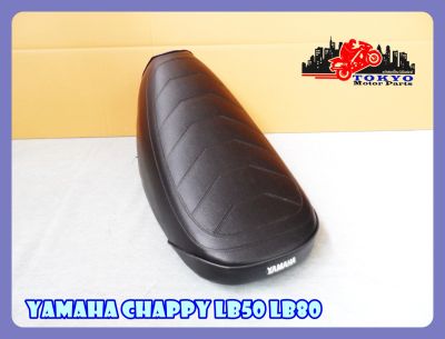 HONDA CHAPPY LB50 LB80 "BLACK" COMPLETE DOUBLE SEAT // เบาะ เบาะมอเตอร์ไซค์ สีดำ หนังพีวีซี งานสวย สินค้าคุณภาพดี