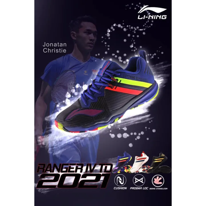 รองเท้าแบด Li-ning รุ่น RANGER IV TD 2021 | Lazada.co.th