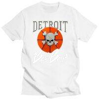 เสื้อยืดโลโก้ Detroit Bad Boys Skull สไตล์สตรี